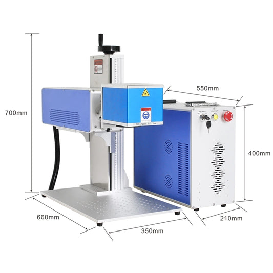 CO2 Fiber Laser Marking Machine - High Precision Non-Metal Laser Engraver for Industrial Etching & More