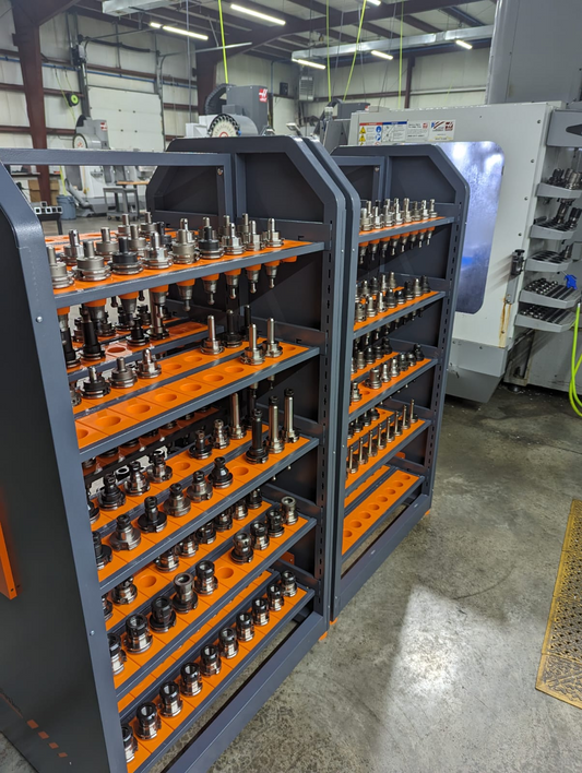 CNC tool rack Photographed by customer