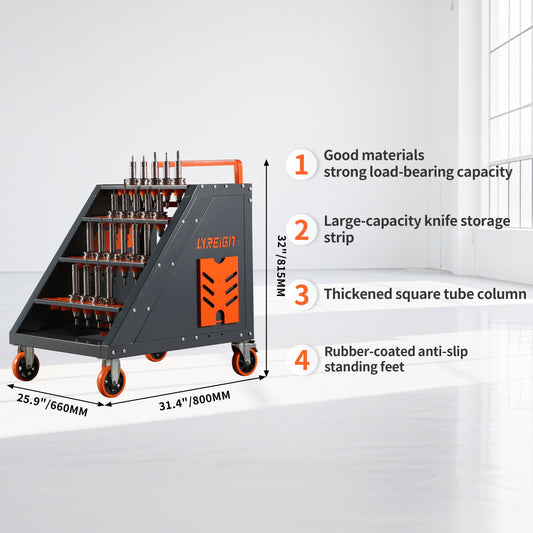 CNC tool trolley - CNC tool holder cart